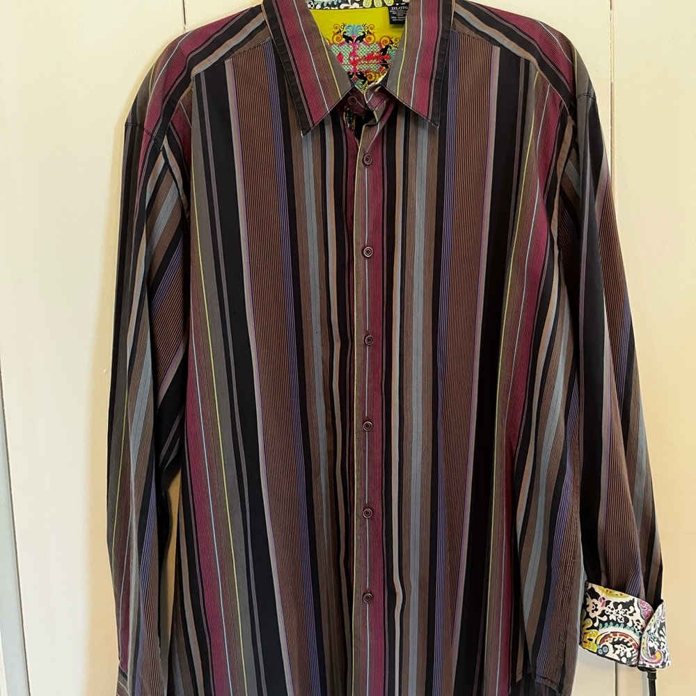 Colorful Robert Graham shirt